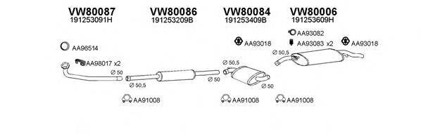 VENEPORTE 800246 Система випуску ОГ