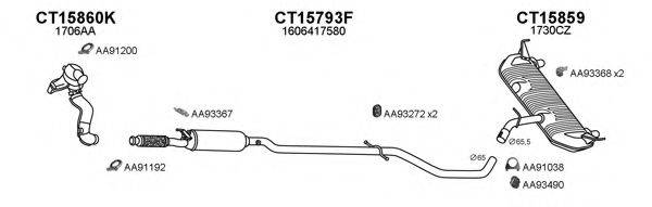 VENEPORTE 450811 Система випуску ОГ