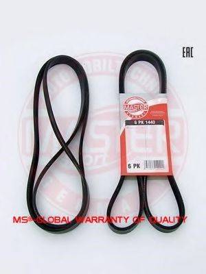 MASTER-SPORT 6PK1440PCSMS Полікліновий ремінь