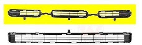 VAN WEZEL 5471599 Ґрати вентилятора, буфер