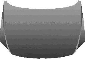 VAN WEZEL 5818660 Капот двигуна