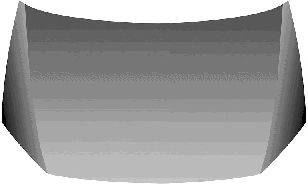 VAN WEZEL 5828660 Капот двигуна