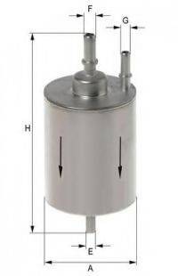 UNIFLUX FILTERS XN710 Паливний фільтр