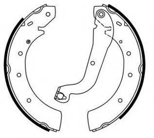 RAICAM RA29600 Комплект гальмівних колодок