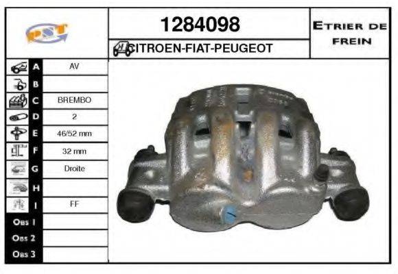 SNRA 1284098 Гальмівний супорт