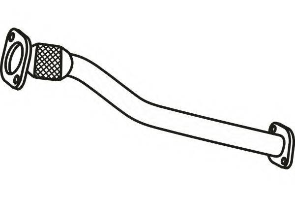 FENNO P4030 Труба вихлопного газу