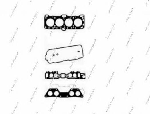 NPS H124I12 Комплект прокладок, головка циліндра