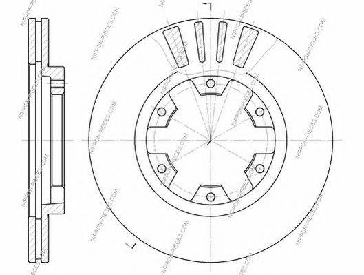 NPS N330N32 гальмівний диск