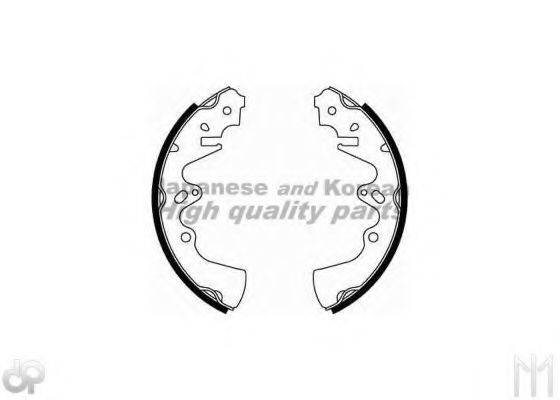 ASHUKI M07701 Комплект гальмівних колодок