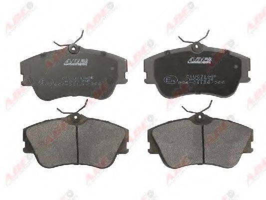 ABE C1W031ABE Комплект гальмівних колодок, дискове гальмо