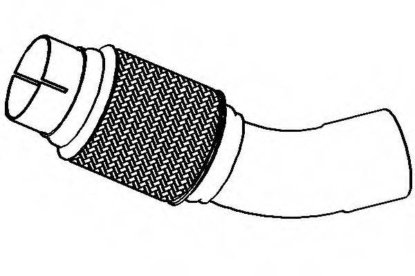 KLARIUS 302073 Ремонтна трубка, каталізатор