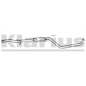 KLARIUS 260564 Середній глушник вихлопних газів