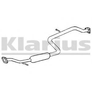 KLARIUS 260885 Середній глушник вихлопних газів