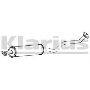 KLARIUS 260886 Середній глушник вихлопних газів