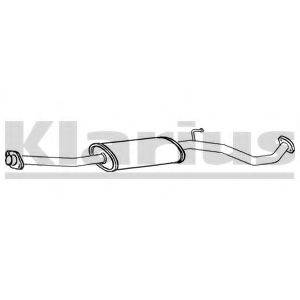 KLARIUS DN543J Середній глушник вихлопних газів