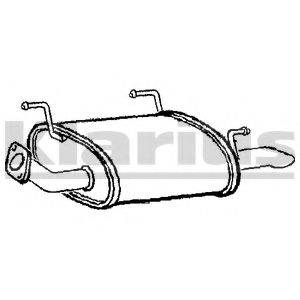 KLARIUS DN610K Глушник вихлопних газів кінцевий