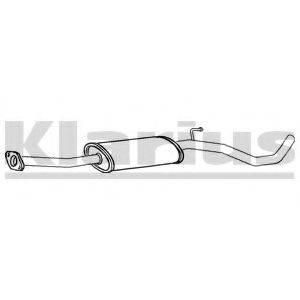 KLARIUS DN624P Середній глушник вихлопних газів