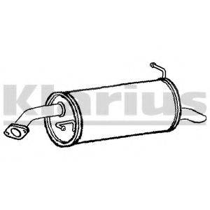 KLARIUS HY98H Глушник вихлопних газів кінцевий