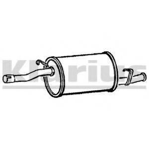 KLARIUS LA89X Глушник вихлопних газів кінцевий