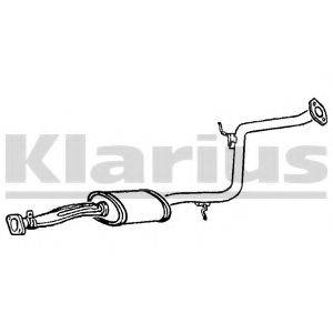 KLARIUS MA174Q Середній глушник вихлопних газів