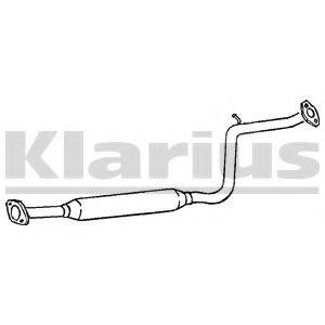 KLARIUS MA267E Середній глушник вихлопних газів