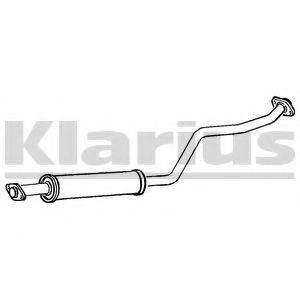 KLARIUS MA329M Середній глушник вихлопних газів