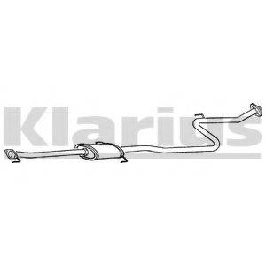 KLARIUS TY285T Середній глушник вихлопних газів