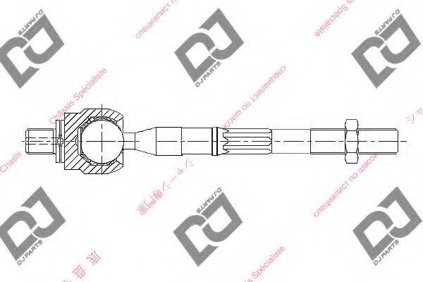 DJ PARTS DR1315 Осьовий шарнір, рульова тяга