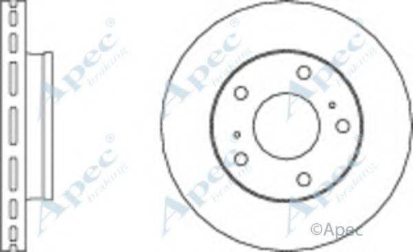 APEC BRAKING DSK664 гальмівний диск