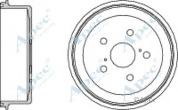 APEC BRAKING DRM9150 Гальмівний барабан