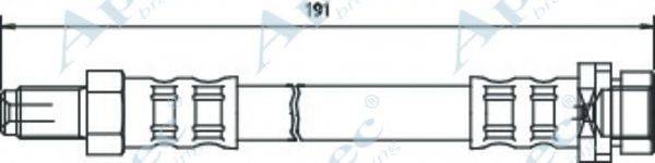 APEC BRAKING HOS3239 Гальмівний шланг