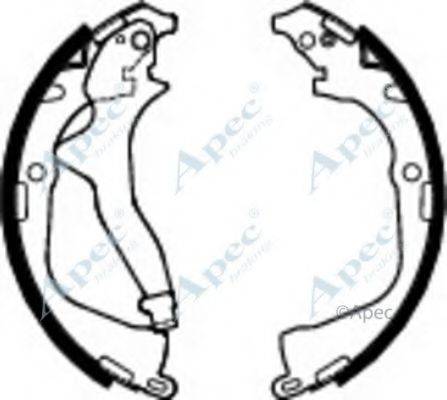APEC BRAKING SHU806 Гальмівні колодки