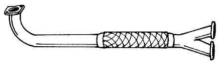 SIGAM 12185 Труба вихлопного газу