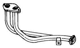 SIGAM 40142 Труба вихлопного газу