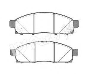 IPS PARTS IBD1105 Комплект гальмівних колодок, дискове гальмо