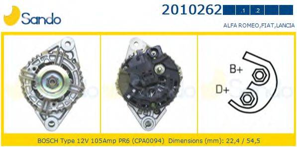 SANDO 20102622 Генератор