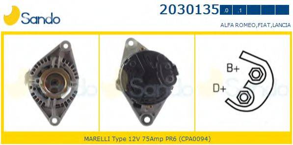 SANDO 20301350 Генератор