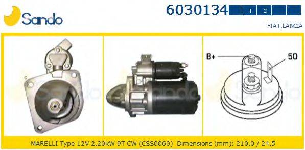 SANDO 60301341 Стартер