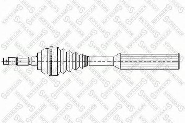 STELLOX 1581053SX Приводний вал
