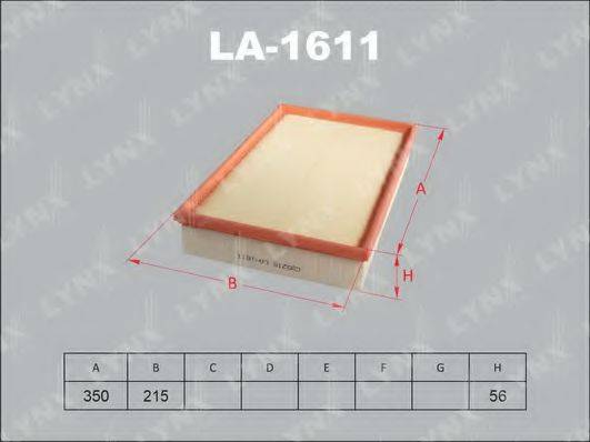 LYNXAUTO LA1611 Повітряний фільтр