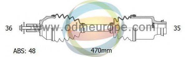 ODM-MULTIPARTS 18151121 Приводний вал