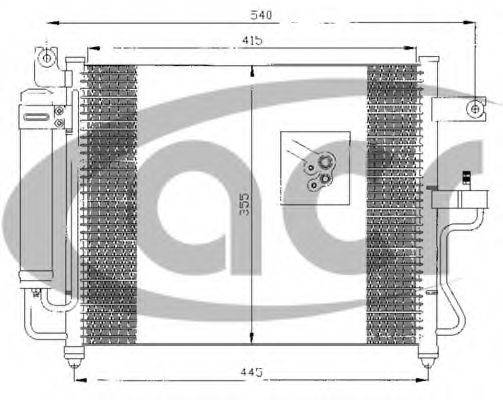 ACR 300475 Конденсатор, кондиціонер