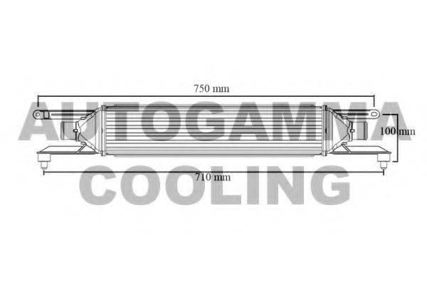 AUTOGAMMA 103992 Інтеркулер