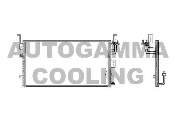 AUTOGAMMA 105150 Конденсатор, кондиціонер
