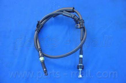 PARTS-MALL PTA552 Трос, стоянкова гальмівна система