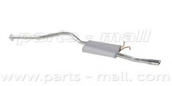 PARTS-MALL PYA327 Глушник вихлопних газів кінцевий