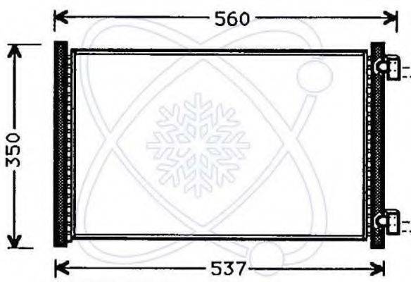 ELECTRO AUTO 30F0026 Конденсатор, кондиціонер