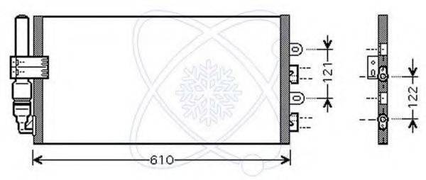 ELECTRO AUTO 30F0087 Конденсатор, кондиціонер