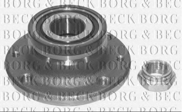 BORG & BECK BWK1006 Комплект підшипника маточини колеса