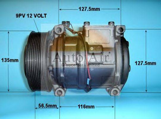 AUTO AIR GLOUCESTER 140172R Компресор, кондиціонер